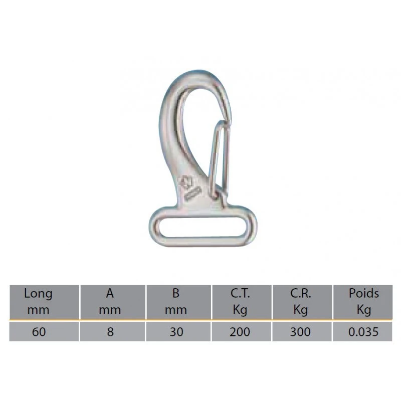 WICHARD Moschettone Per Cinghia 4 WICHARD Moschettone Per Cinghia - immagine 2