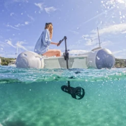 Motore Elettrico Kahe Pod 600 Full Pack Tiller Kayak Sup Snorkeling -ORANGEMARINE motor electric kahe pod 600 full pack bar franche kayak sup snorkeling 7