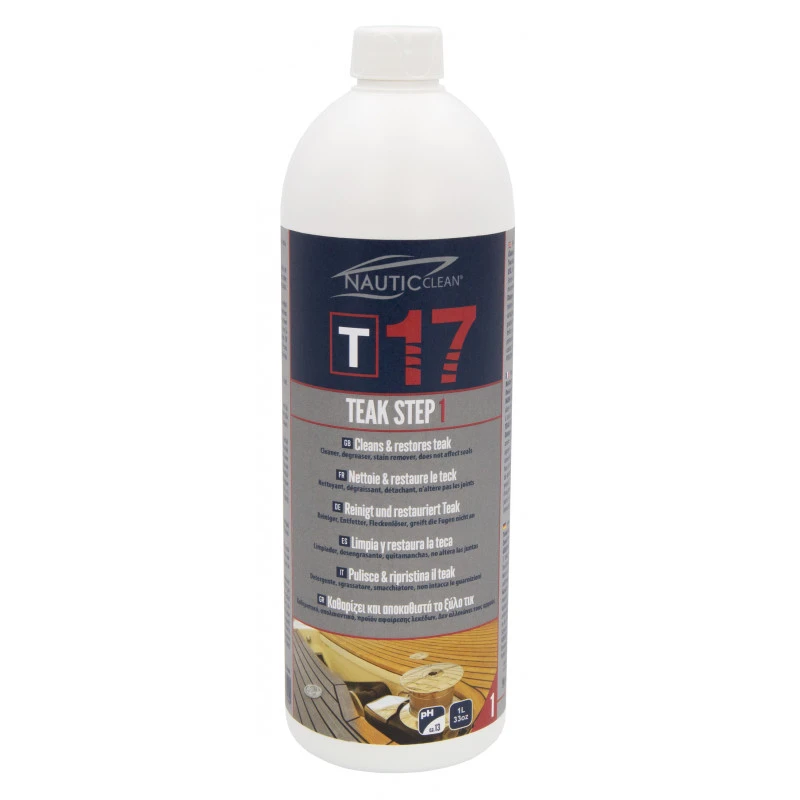 Detergente Teak Step 1 T17 - Nautic Clean 3 Detergente Teak Step 1 T17 - Nautic Clean