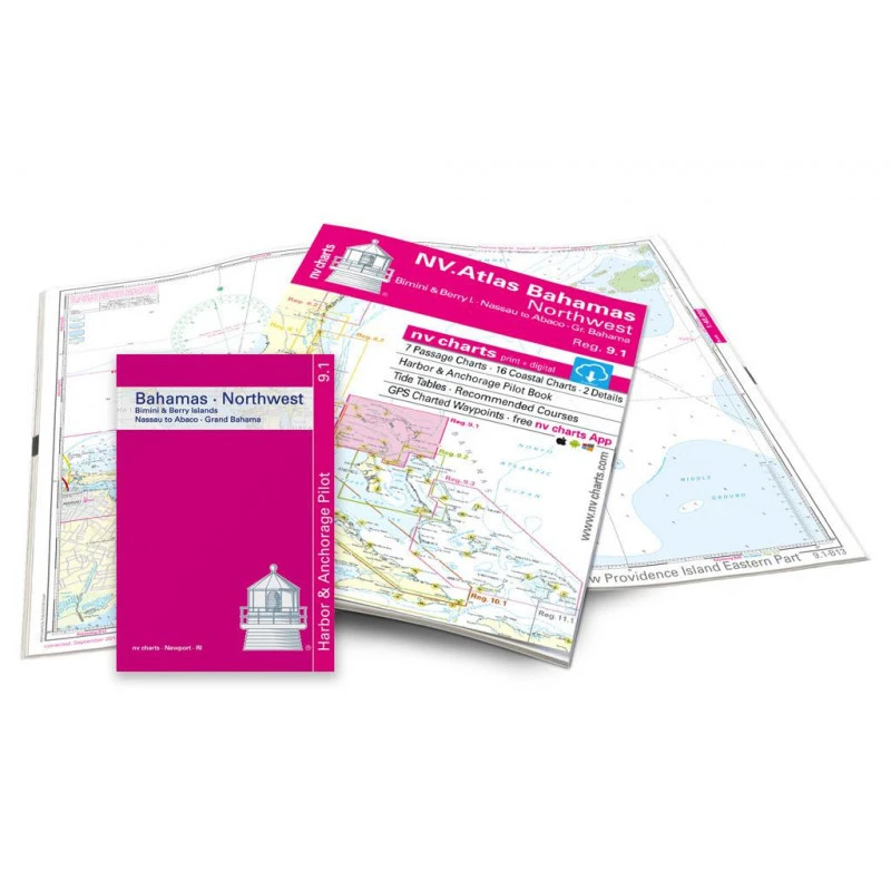 NV Atlas Bahamas Northwest - 9.1 - Bimini & Berry I. - Nassau To Abaco - Gr. Bahama 3 NV Atlas Bahamas Northwest - 9.1 - Bimini & Berry I. - Nassau To Abaco - Gr. Bahama