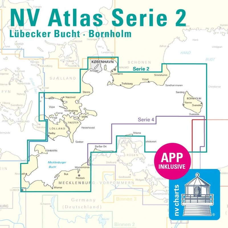 NV Atlas Baltique Serie 2 - Lübecker Bucht - Bornholm - Kopenhagen 4 NV Atlas Baltique Serie 2 - Lübecker Bucht - Bornholm - Kopenhagen - immagine 2