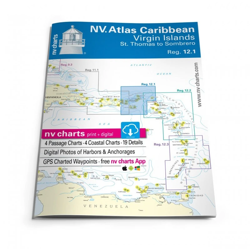 NV Atlas Caribbean Virgin Islands - 12.1 - St. Thomas To Sombrero 4 NV Atlas Caribbean Virgin Islands - 12.1 - St. Thomas To Sombrero - immagine 2