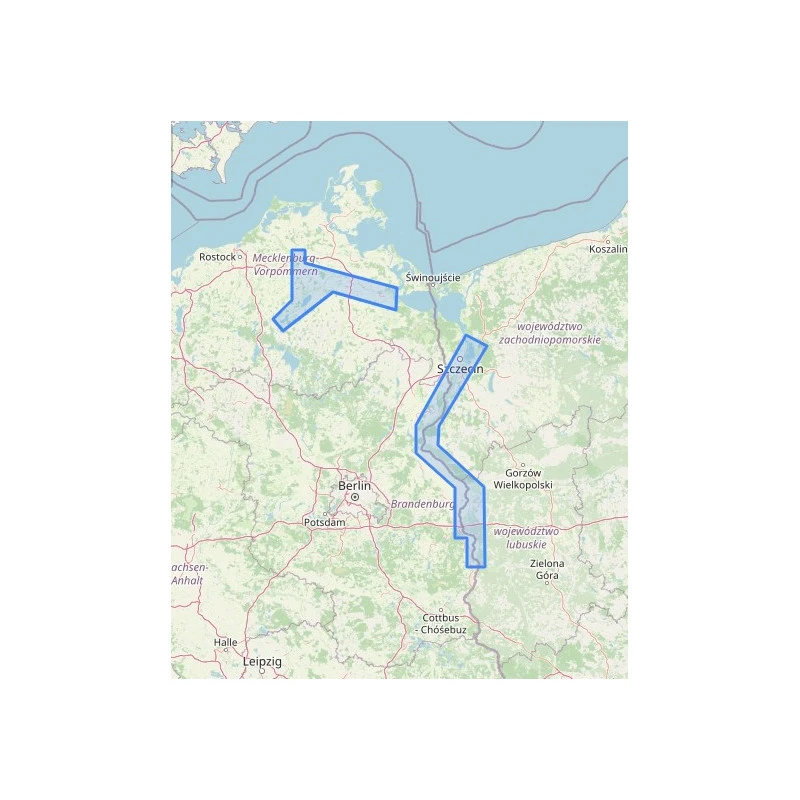NV Atlas Fluvial Binnen 3 - Nördliche Oder Und Die Peene 4 NV Atlas Fluvial Binnen 3 - Nördliche Oder Und Die Peene - immagine 2