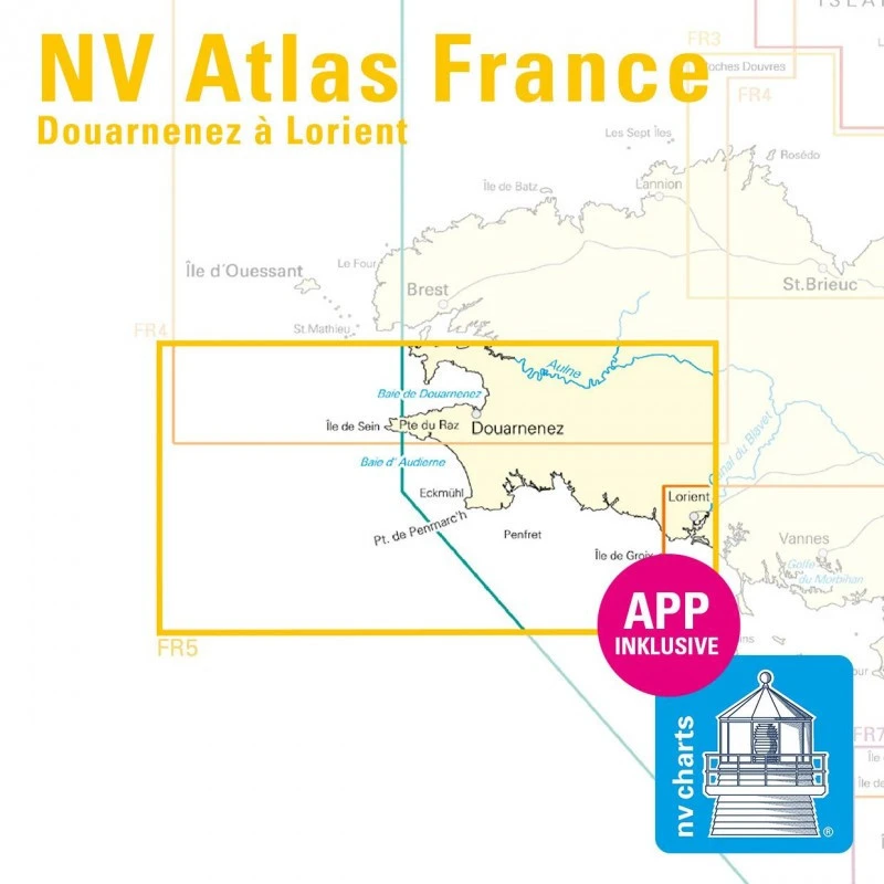 NV Atlas France - FR 5 - Douarnenez à Lorient 4 NV Atlas France - FR 5 - Douarnenez à Lorient - immagine 2