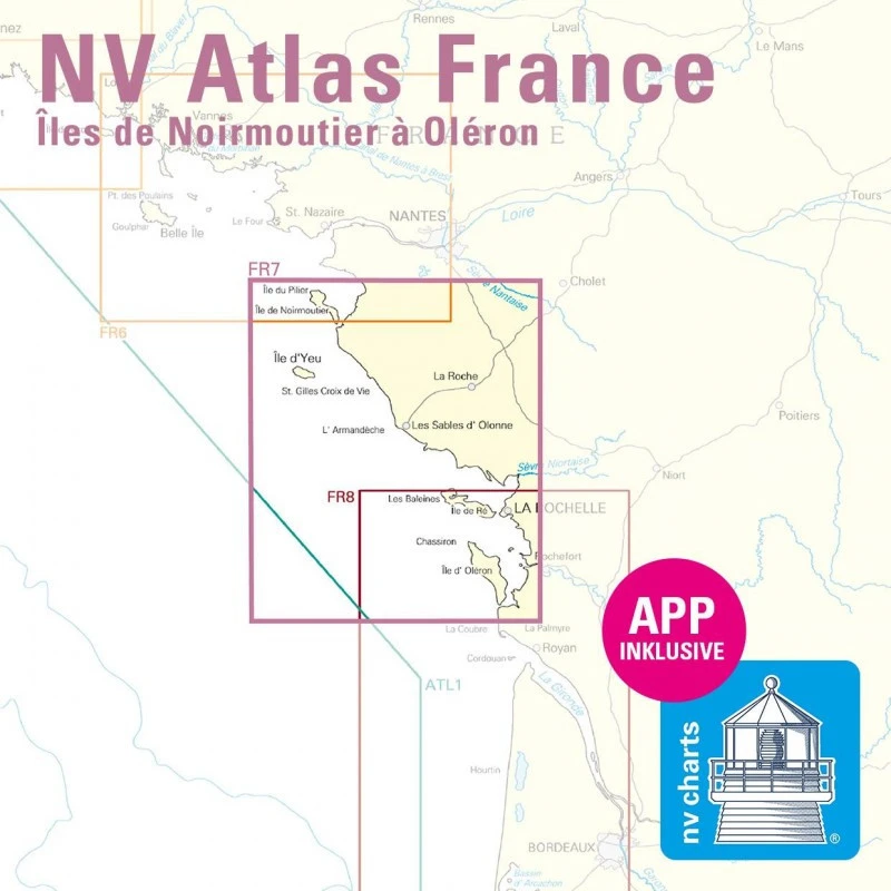 NV Atlas France - FR 7 - Îles De Noirmoutier á Oléron - La Rochelle 4 NV Atlas France - FR 7 - Îles De Noirmoutier á Oléron - La Rochelle - immagine 2