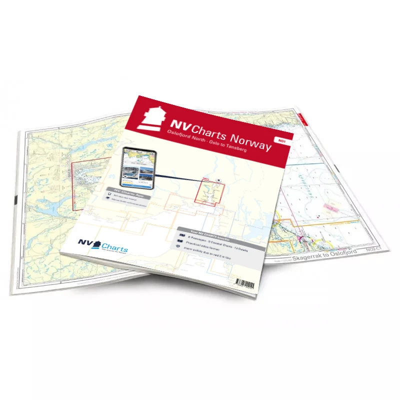 NV Atlas Norvege - NO 1 - Oslofjord North - Oslo Til Tønsberg 3 NV Atlas Norvege - NO 1 - Oslofjord North - Oslo Til Tønsberg