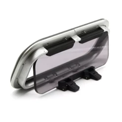 Finestra Rettangolare Apribile In Alluminio - OVERDECK -ORANGEMARINE oblo rettangolare apertura alluminio dimensioni 00 154 x 301 mm sopraccoperta 8