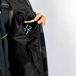 Giacca Da Guardia Offshore Nera - Orangemarine -ORANGEMARINE offshore quarter jacket nero arancio navy 6