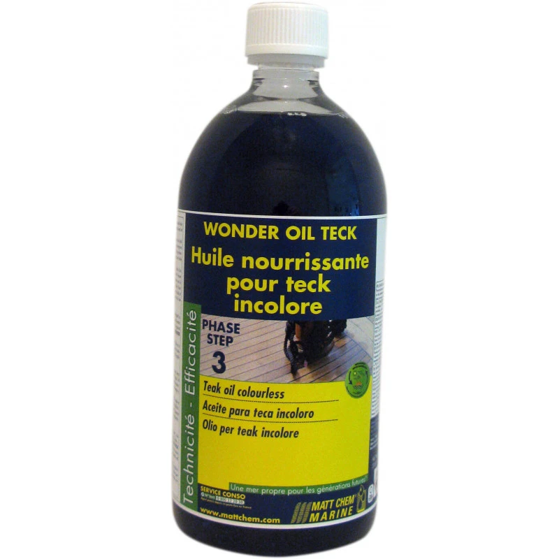 Olio Per Teck Incolore - MATT CHEM 3 Olio Per Teck Incolore - MATT CHEM