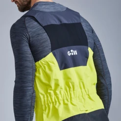 Os25 Tuta Da Lavoro Semi-calda Giallo Zolfo - Gill -ORANGEMARINE os25 sulphur gill yellow high rise quarter dungarees 3