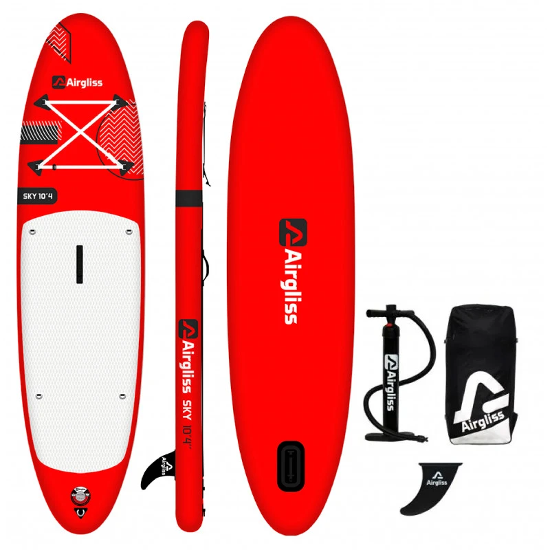 PACCHETTO COMPLETO SUP GONFIABILE AIRGLISS SKY 10,4 5 PACCHETTO COMPLETO SUP GONFIABILE AIRGLISS SKY 10,4 - immagine 3
