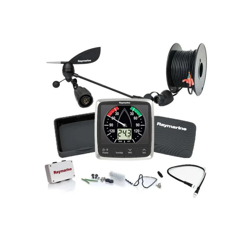 Pack I60 WIND Con Trasduttore Di Vento Per Testa D'albero - RAYMARINE 3 Pack I60 WIND Con Trasduttore Di Vento Per Testa D'albero - RAYMARINE