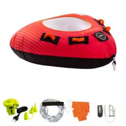 PACCHETTO BOA TRAINO JOBE TRIANGOLO ROSSO THUNDER 16 PACCHETTO BOA TRAINO JOBE TRIANGOLO ROSSO THUNDER -ORANGEMARINE package bouee tractee jobe rouge triangle thunder 2