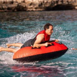 PACCHETTO BOA TRAINO JOBE TRIANGOLO ROSSO THUNDER 17 PACCHETTO BOA TRAINO JOBE TRIANGOLO ROSSO THUNDER -ORANGEMARINE package bouee tractee jobe rouge triangle thunder 3