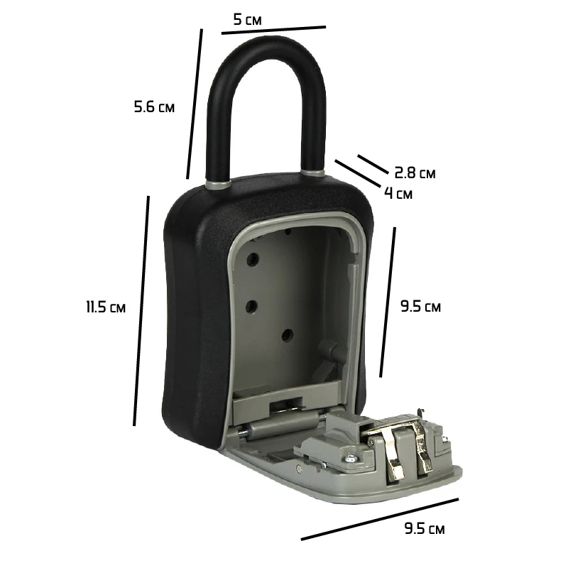 LUCCHETTO ANTIFURTO KEYBOX - HOWZIT 5 LUCCHETTO ANTIFURTO KEYBOX - HOWZIT - immagine 3
