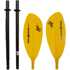 PAGAIA DA KAYAK AQUADESIGN ATTAK 4 PARTI 220CM GIALLO -ORANGEMARINE pagaia da kayak aquadesign attak 4 parti 220cm giallo 17