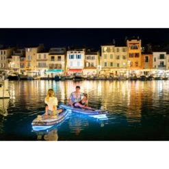 SUP Gonfiabile AQUAMARINA GLOW 10.4 -ORANGEMARINE pagaia galleggiante acqua marina glow 910 7