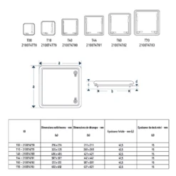 Pannello Di Copertura Quadrato In Alluminio - OVERDECK -ORANGEMARINE pannello ponte alluminio carre overdeck 14