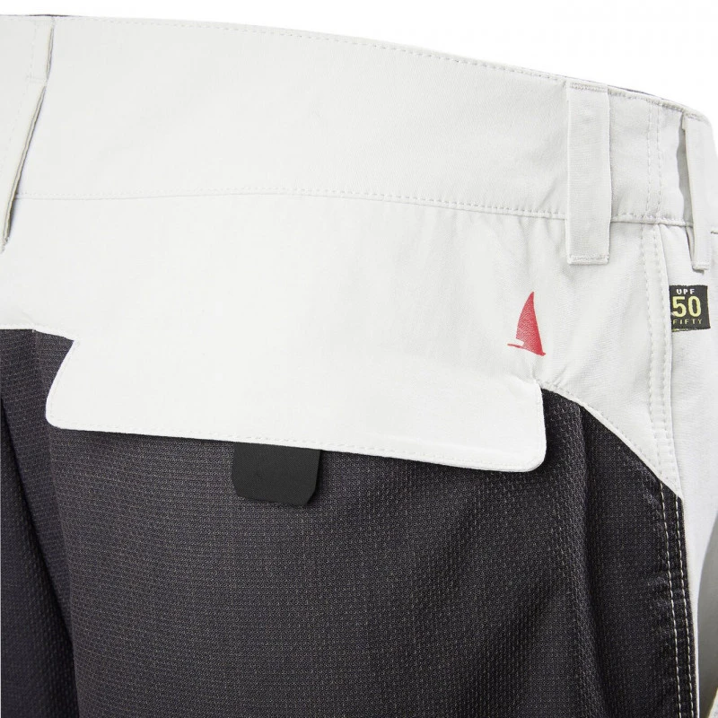 Pantaloni Da Vela Con Rinforzo Al Ginocchio E Protezione UV40 Per Uomo - MUSTO - Grigio Chiaro 5 Pantaloni Da Vela Con Rinforzo Al Ginocchio E Protezione UV40 Per Uomo - MUSTO - Grigio Chiaro - immagine 3