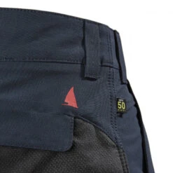 Pantaloni Da Vela Con Rinforzo Al Ginocchio E Protezione UV40 Per Uomo - MUSTO - Navy -ORANGEMARINE pantalon de navigation avec renfort genoux et protection uv40 pour homme musto navy 2