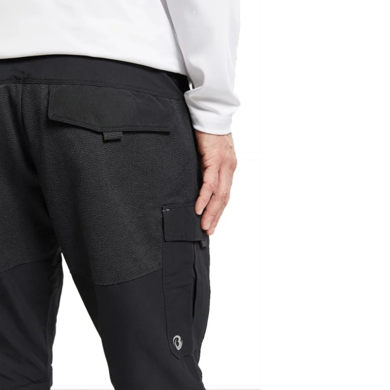 Pantalone Da Navigazione Rinforzati DAKKARNero - Bermudes 5 Pantalone Da Navigazione Rinforzati DAKKARNero - Bermudes - immagine 3