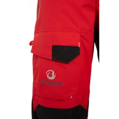 Pantaloni Impermeabili Da Navigazione VENTURI - Rosso - Bermudes -ORANGEMARINE pantalon impermeable de navigation venturi bermudes rouge 8