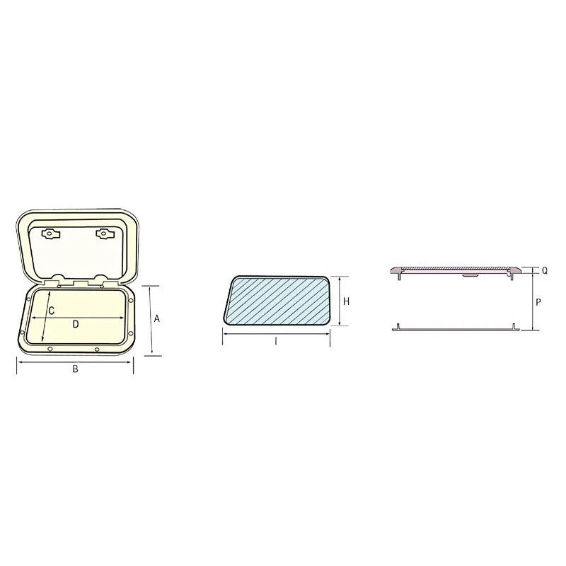 Passo Uomo EURO2 480 X 480 Mm - NUOVA RADE 4 Passo Uomo EURO2 480 X 480 Mm - NUOVA RADE - immagine 2
