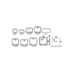 Passo Uomo Autoreggente LOW PROFILE Mod.03 - LEWMAR 7 Passo Uomo Autoreggente LOW PROFILE Mod.03 - LEWMAR -ORANGEMARINE passo uomo lewmar low profile 03 1