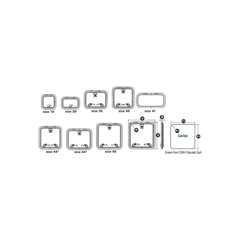 Passo Uomo Autoreggente LOW PROFILE Mod. 30 - LEWMAR 4 Passo Uomo Autoreggente LOW PROFILE Mod. 30 - LEWMAR - immagine 2
