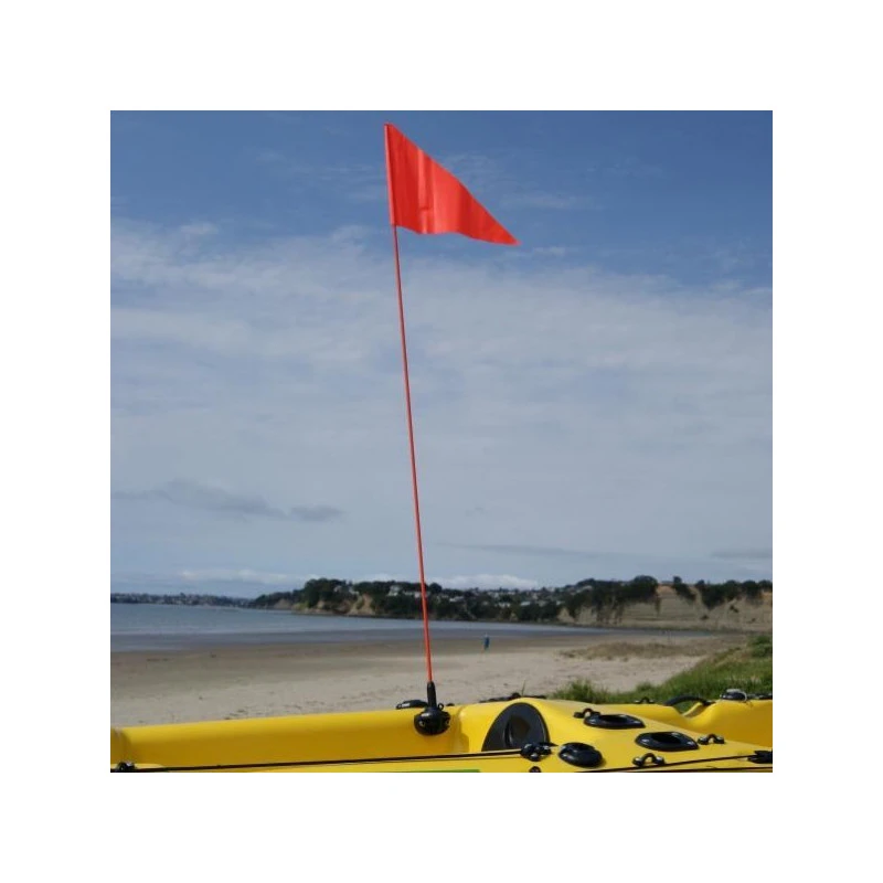 Pavillon Sur Mât Fouet Orange - Base Noire - RAILBLAZA 5 Pavillon Sur Mât Fouet Orange - Base Noire - RAILBLAZA - immagine 3