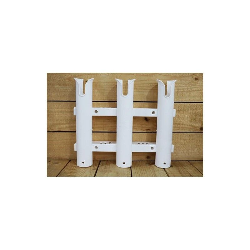 PORTA CANNA TRIPLA IN PVC 4 PORTA CANNA TRIPLA IN PVC - immagine 2