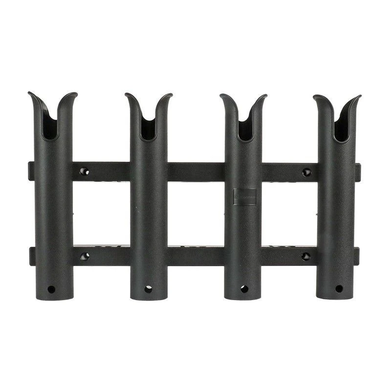 PORTA CANNA IN PVC NERO 4 CANNE 3 PORTA CANNA IN PVC NERO 4 CANNE