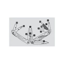 Leatherman Pinza Multifunzione REV -ORANGEMARINE pinza multifunzione rev 2