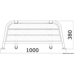 Plancetta Di Poppa Per Barca -ORANGEMARINE plancetta di poppa per barca 4