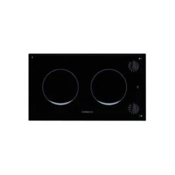 ENO Plaque De Cuisson Vitrocéramique Encastrable 2 Feux Grenade