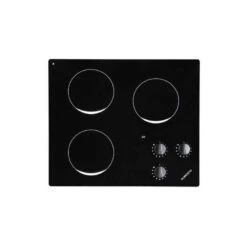 ENO Plaque De Cuisson Vitrocéramique Encastrable 3 Feux Trinidad