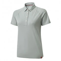 Polo Grigia Molto Leggera Da Donna  - UV008 - Gill - Protezione 50+ -ORANGEMARINE polo grigia molto leggera da donna uv008 gill protezione 50 1
