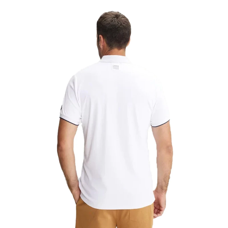 Polo Maniche CorteMancepoluv 30 Bianca - TBS 6 Polo Maniche CorteMancepoluv 30 Bianca - TBS - immagine 4