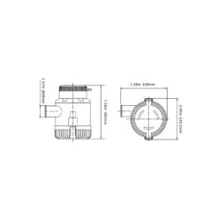 SeaFlo Pompa Di Sentina Ad Immersione 11900L/H 9 SeaFlo Pompa Di Sentina Ad Immersione 11900L/H -ORANGEMARINE pompa di sentina ad immersione 11900l h 3