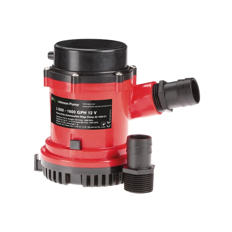 Johnson Pump Pompa Di Sentina Sommersa Heavy Duty 12V 3 Johnson Pump Pompa Di Sentina Sommersa Heavy Duty 12V