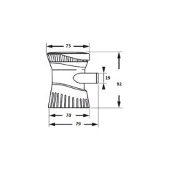 Attwood Pompa Di Sentina TSUNAMI 12V -ORANGEMARINE pompa di sentina tsunami 12v 9