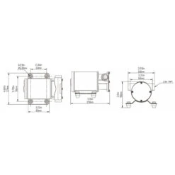Pompa Di Sentina Autoadescante 12V - 30L - SEAFLO -ORANGEMARINE pompe de cale 12v 30l seaflo 2