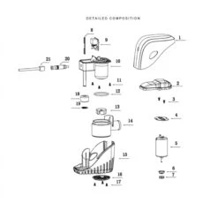 Pompa Di Sentina Automatica Serie 11 24 V - SEAFLO 12 Pompa Di Sentina Automatica Serie 11 24 V - SEAFLO -ORANGEMARINE pompe de cale automatique 11 series 24 v seaflo 3