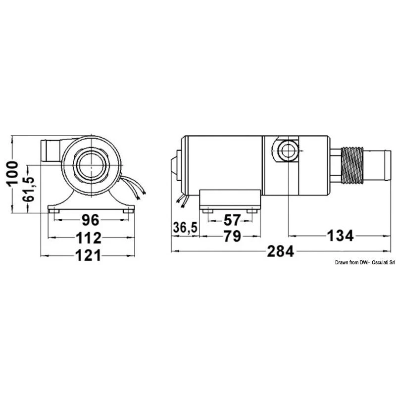 Maceratore Autoadescante 12 V - Osculati 4 Maceratore Autoadescante 12 V - Osculati - immagine 2