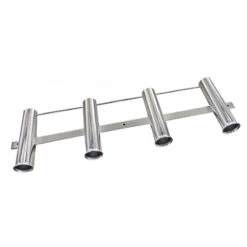 Porta Canna In Acciaio Inox Per 4 Canne