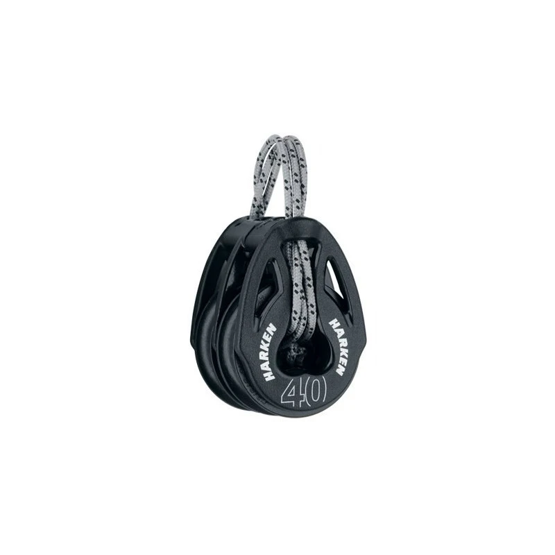 Poulie Double T2 Loop 57 Mm- HARKEN 3 Poulie Double T2 Loop 57 Mm- HARKEN