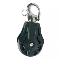 Poulie Simple émerillon Mousqueton Drisse Réa De 70 Mm- WICHARD