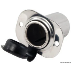 PRESA ACCENDISIGARI IN ACCIAIO INOX