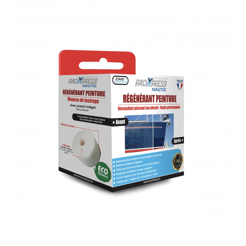 IMPACCO RIGENERANTE PER VERNICE NON CARTEGGIATRICE - PAD EXPRESS 4 IMPACCO RIGENERANTE PER VERNICE NON CARTEGGIATRICE - PAD EXPRESS - immagine 2