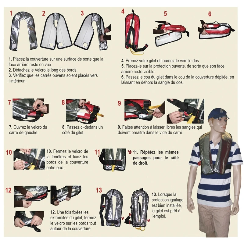 Protezione Ignifuga Per Giubbotto Salvagente - LALIZAS 4 Protezione Ignifuga Per Giubbotto Salvagente - LALIZAS - immagine 2